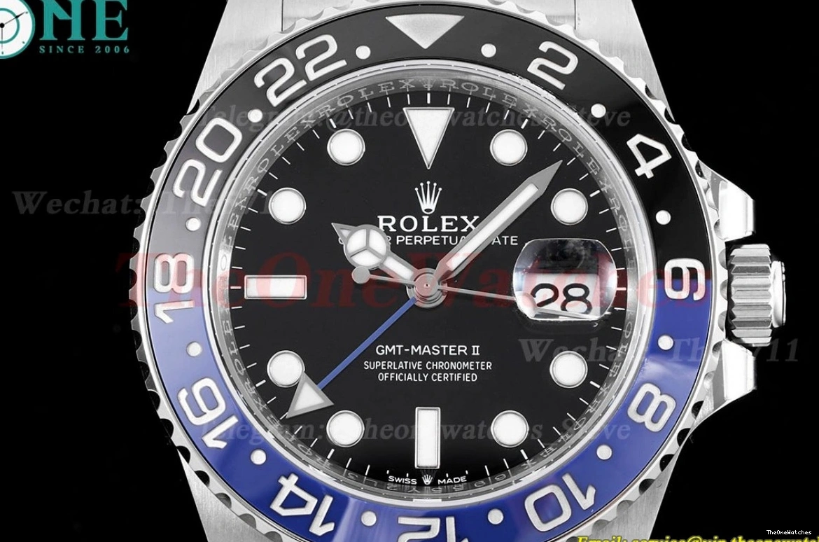 126710 904L VR3285 C+F Master V2 II SS GMT 40mm SS Batgirl Jub 0328